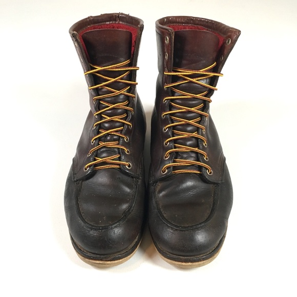 Red Wing Shoes Other - Red Wing Shoes 8 in. Brown Moc Toe Boots 9.5